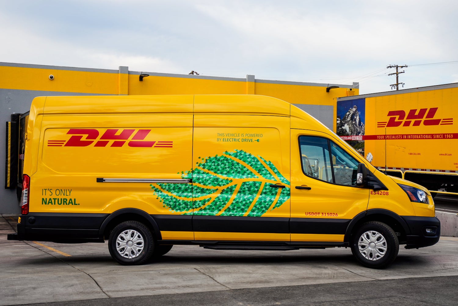 Ford Pro Inks Deal With DHL For American E Transit Fleet