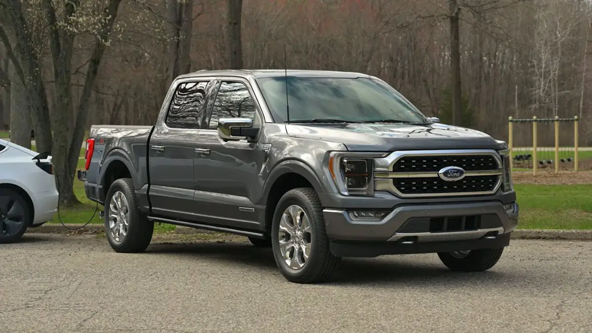 Ford F-150 Hybrid Is Practical For Charging Dead EVs: Video