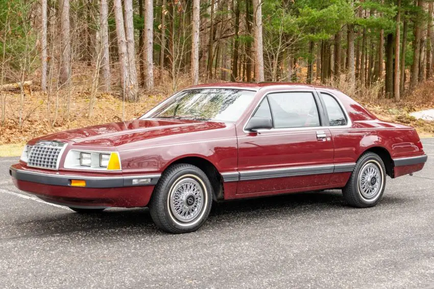 1984 Ford Thunderbird With Just 16K Miles Up For Auction