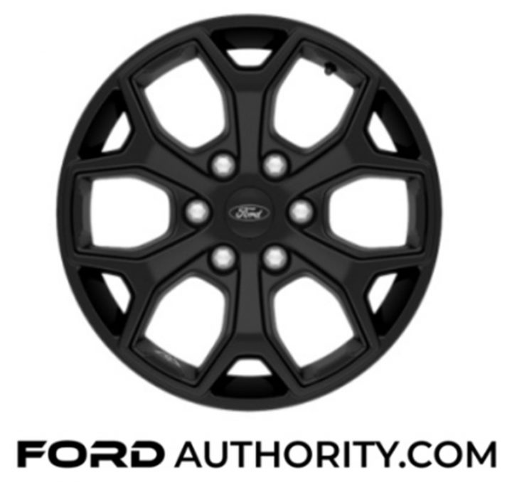 2023 Ford Expedition 18-inch High Gloss Black painted aluminum wheel, standard on Timberline