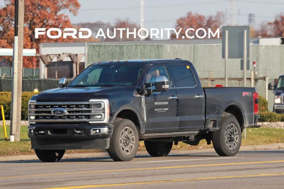 2023 Ford F-250 Super Duty Platinum FX4: Real World Photos