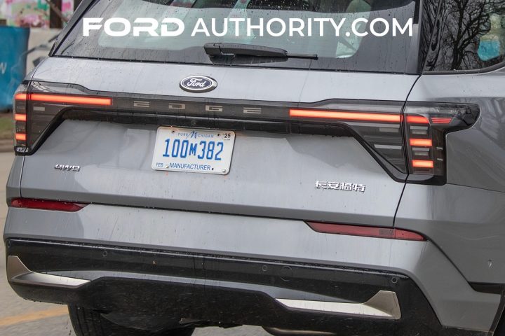 2024 Ford Edge L With Three-Rows Bows In China Looking Pretty Edgy