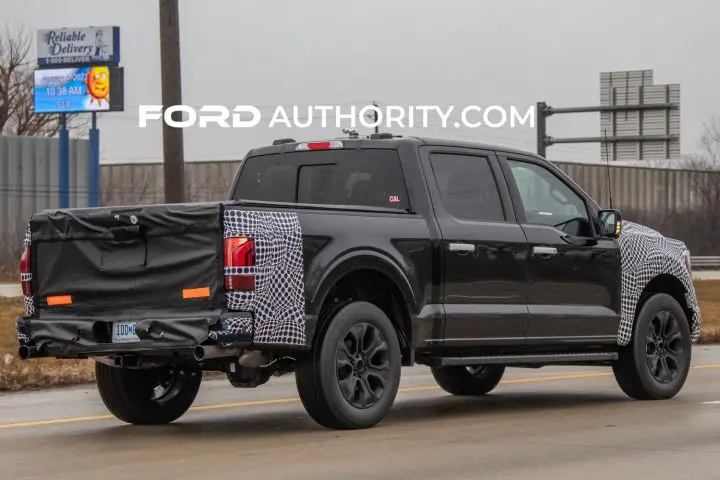 2024 Ford F-150 Refresh Prototype Shows Off New Tail Lights