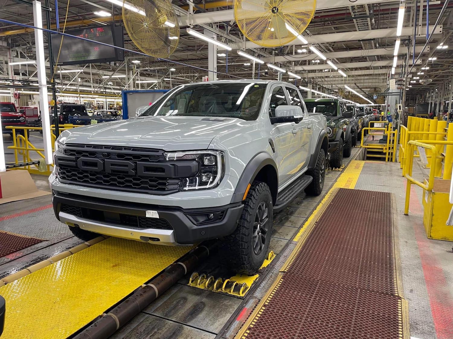 North American 2024 Ford Ranger Raptor Spotted At MAP