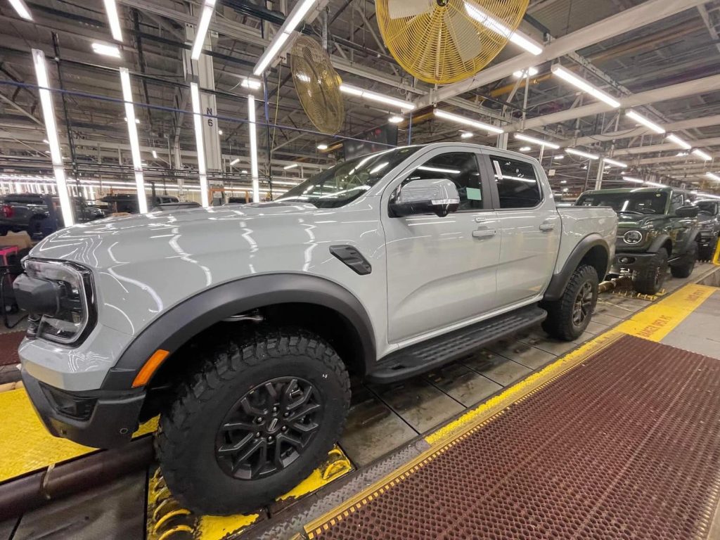 North American 2024 Ford Ranger Raptor Spotted At MAP