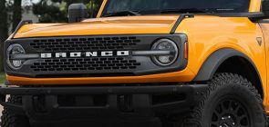 2021-2023 Ford Bronco Matte Black Method Wheel 703 Kit - Exterior 001 - Front Three Quarters
