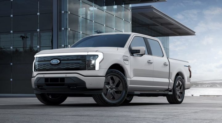 2023 Ford F-150 Lightning in Avalanche
