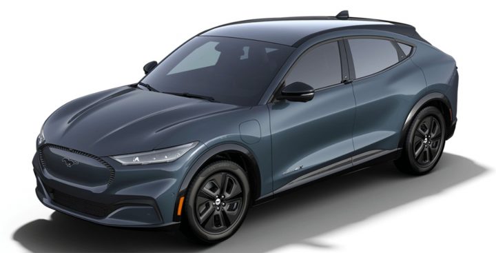 2023 Ford Mustang Mach-E in Vapor Blue Metallic