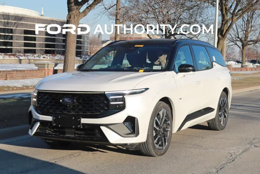 Author At Ford Authority   2024 Ford Edge ST Line Prototype Spy Shots Undisguised February 2023 Exterior 001 850x567 