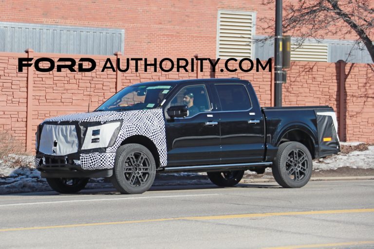 Horizontal 2024 Ford F150 Screen Spotted For First Time