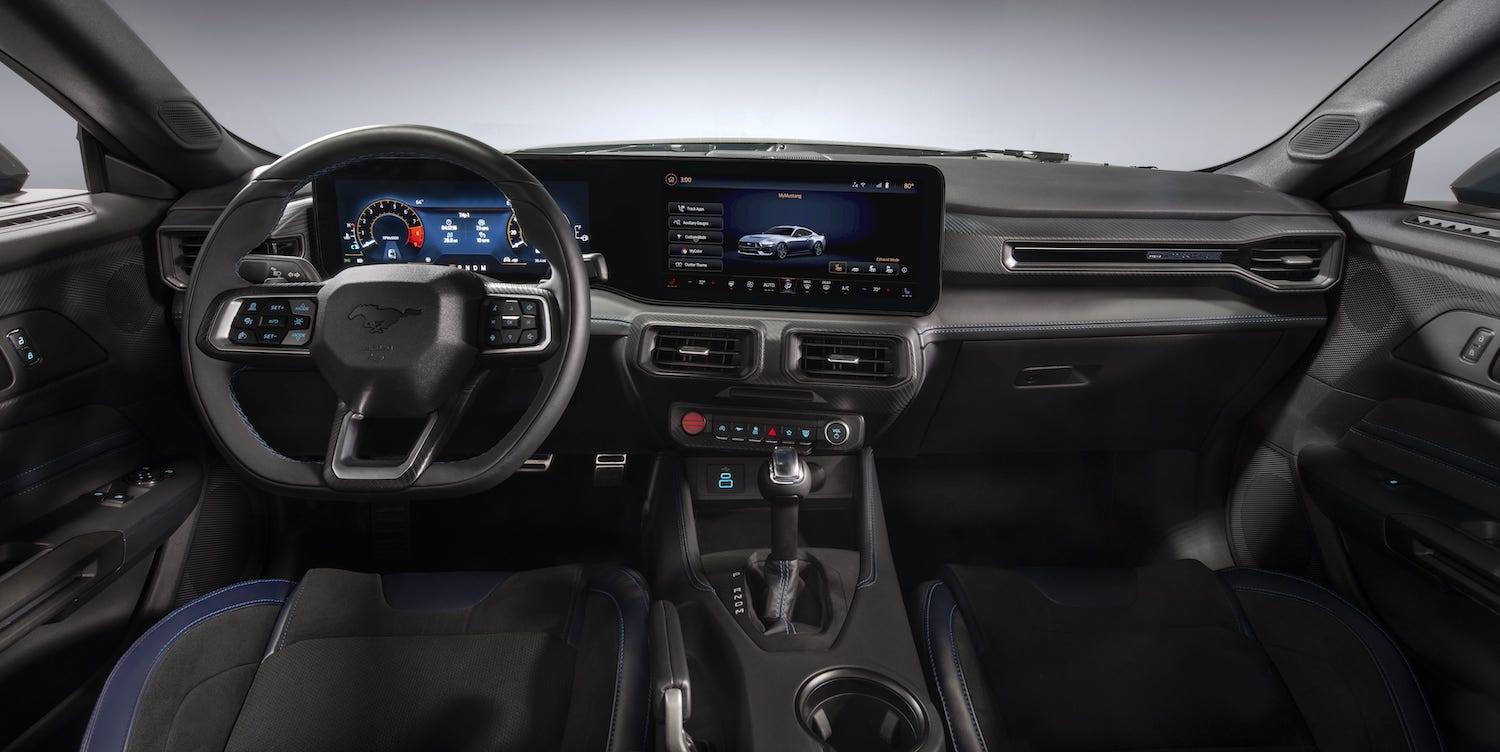 2024 Ford Mustang Interior Designed To Attract Young Buyers