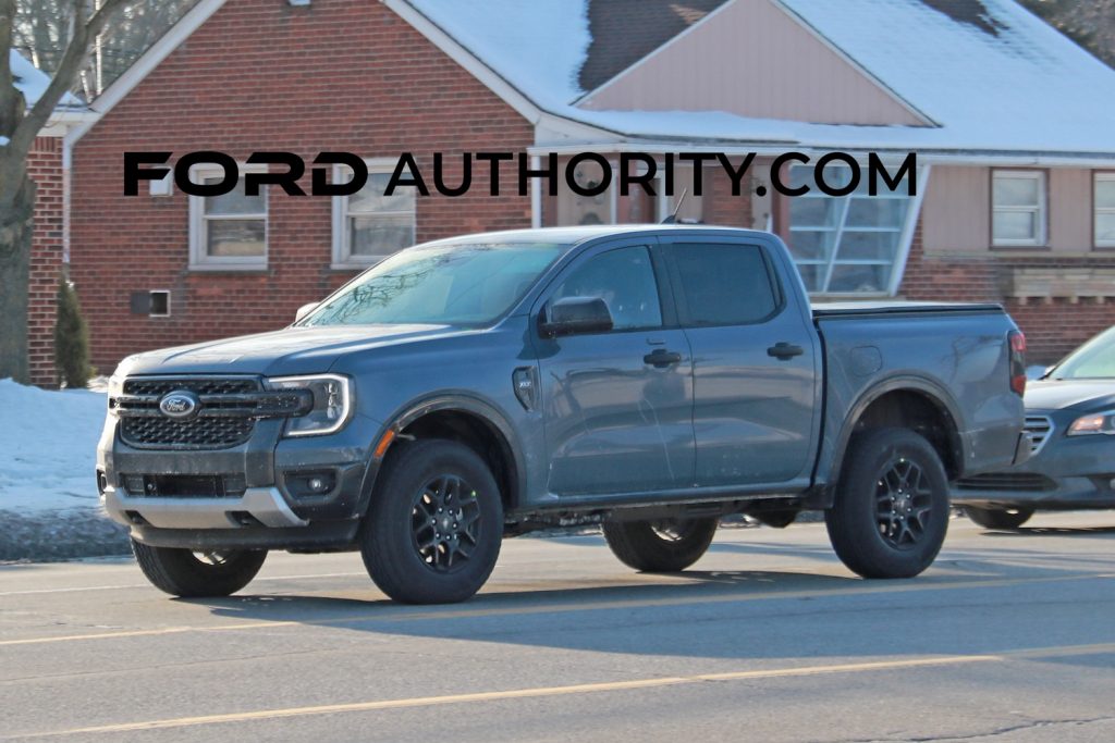 USMarket 2024 Ford Ranger XLT Spotted Fully Undisguised