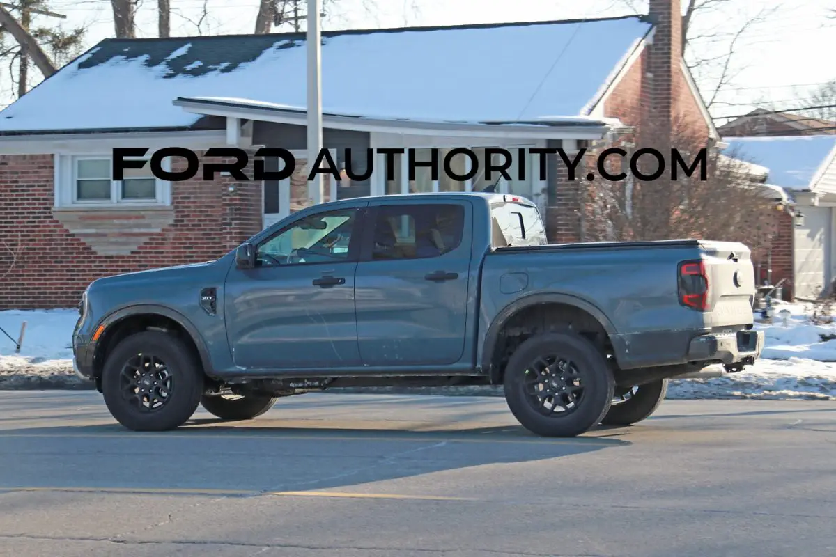 Us Market Ford Ranger Xlt Spotted Fully Undisguised