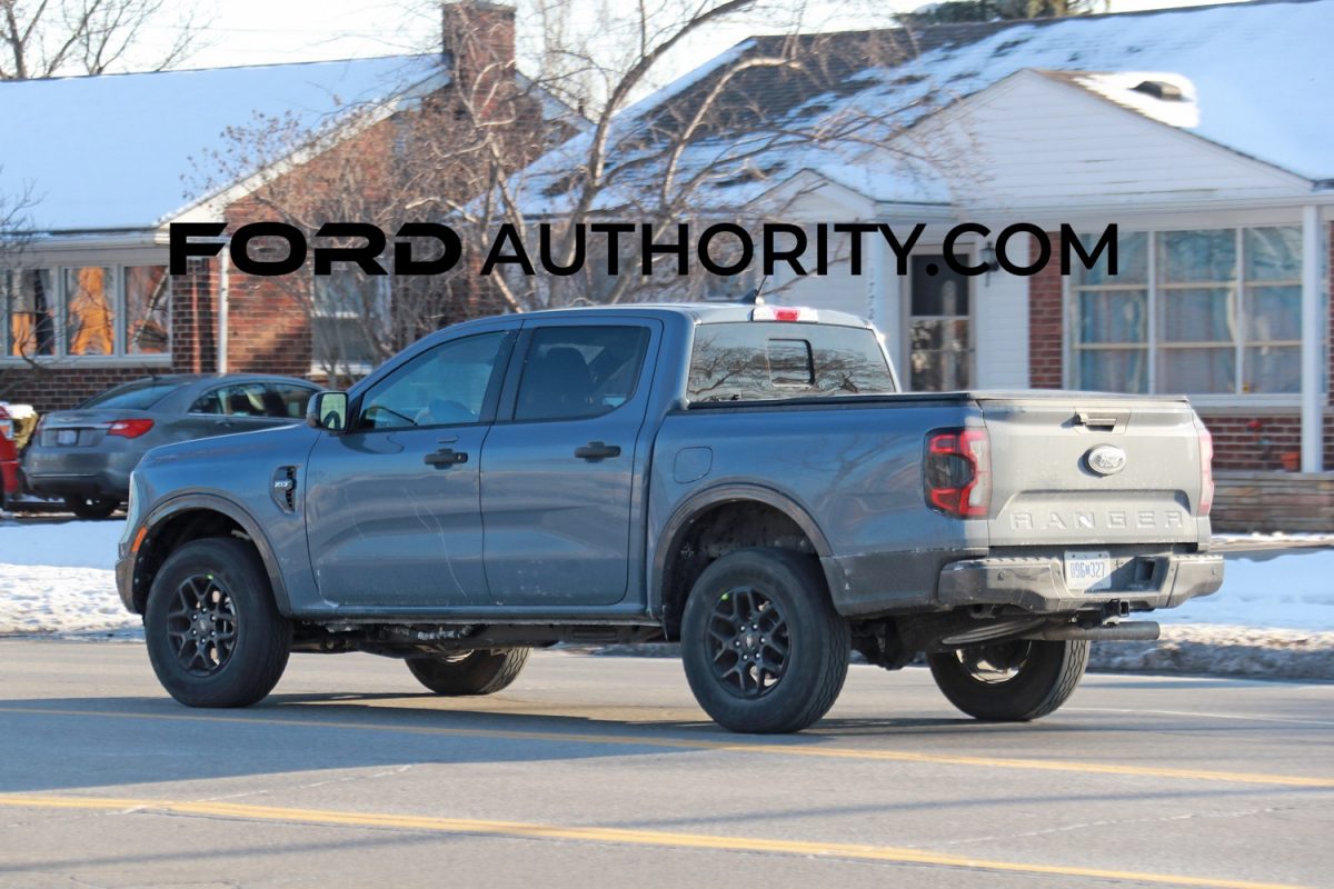 Us Market 2024 Ford Ranger Xlt Spotted Fully Undisguised 