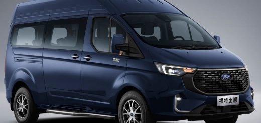 Refreshed Ford Transit Custom China - Exterior 001 - Front Three Quarters