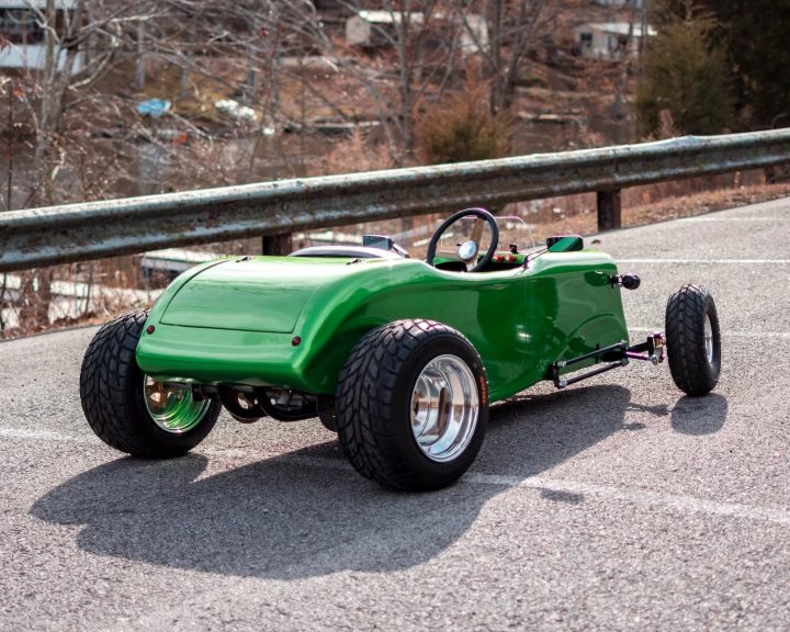 1934 Ford Roadster Style Go-Kart - Exterior 002 - Rear Three Quarters