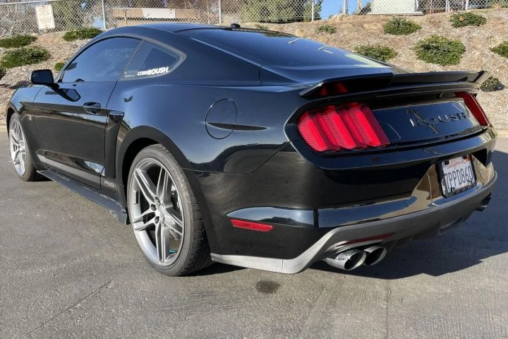 2015 Ford Mustang Roush Stage 1 - Exterior 002 - Rear Three Quarters