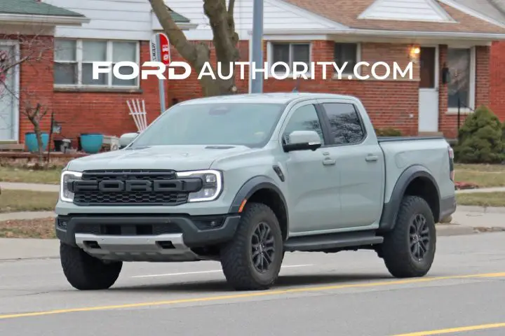 2024 Ford Ranger SuperCrew Raptor Cactus Gray NE Exterior 002 720x480 