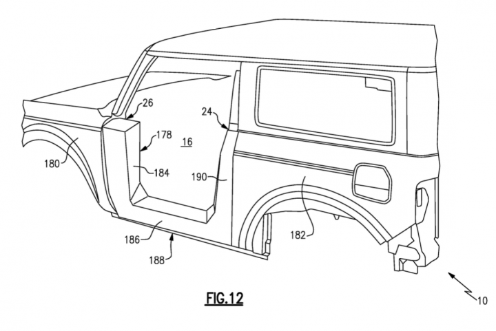 Ford Bronco Accessories Patent