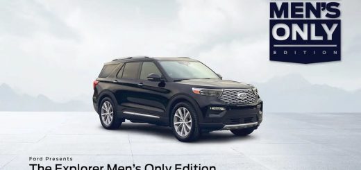 Ford Explorer Men's Only Edition - Exterior 001 - Front Three Quarters