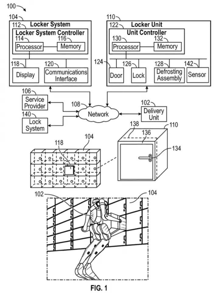 Ford Patent Defrost System For Package Delivery