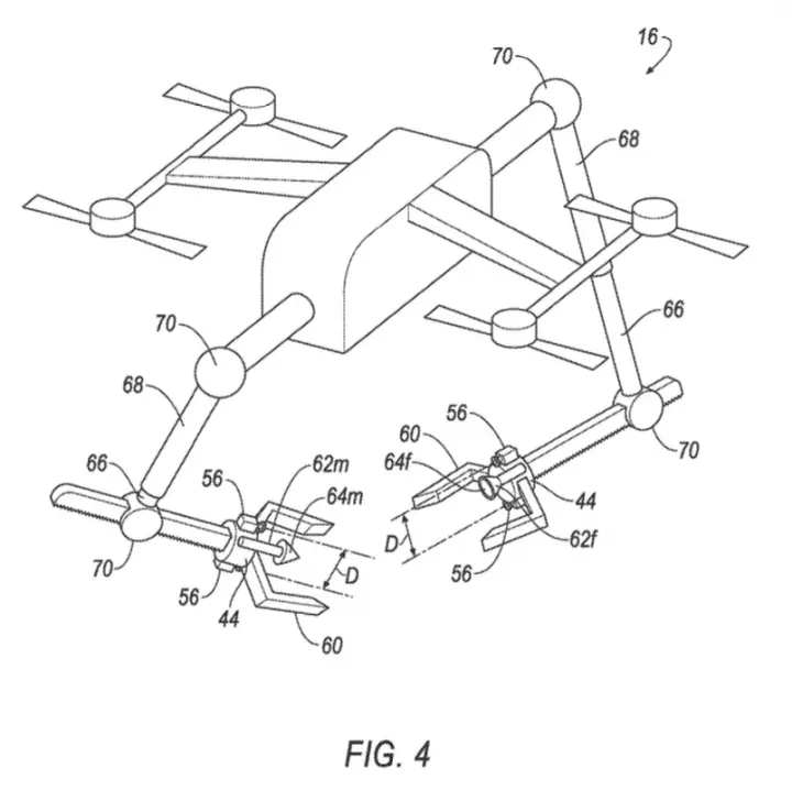 Ford Patent Mulitple Drones To Jump Start Vehicles 003