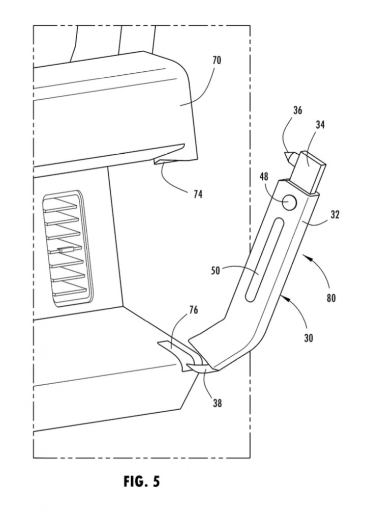 Ford Patent Window Breaker Tool And Alert System 004
