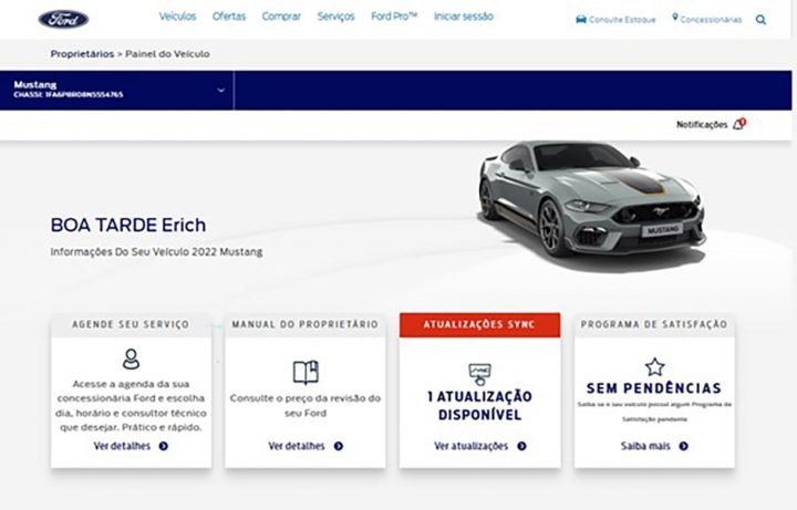 FordPass Brazil Virtual Garage Update 002