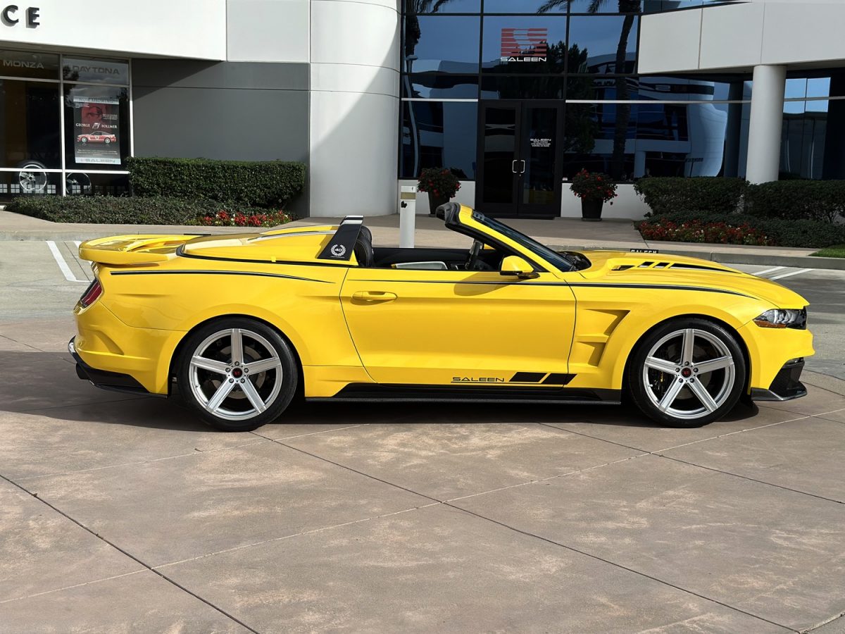 Saleen SA-40 Speedster Debuts As Final S550 Mustang Model