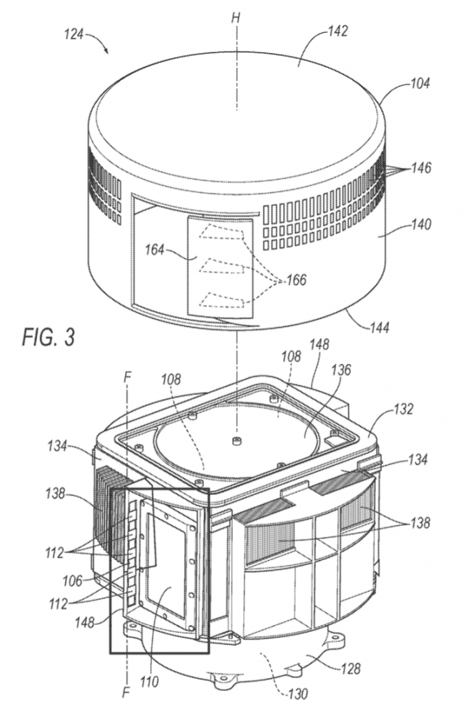 Ford Patent Self-Cleaning Vehicle Sensor Assembly