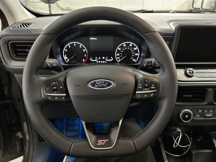 2022 Ford Maverick XL Fiesta ST Steering Wheel Swap - Interior 002
