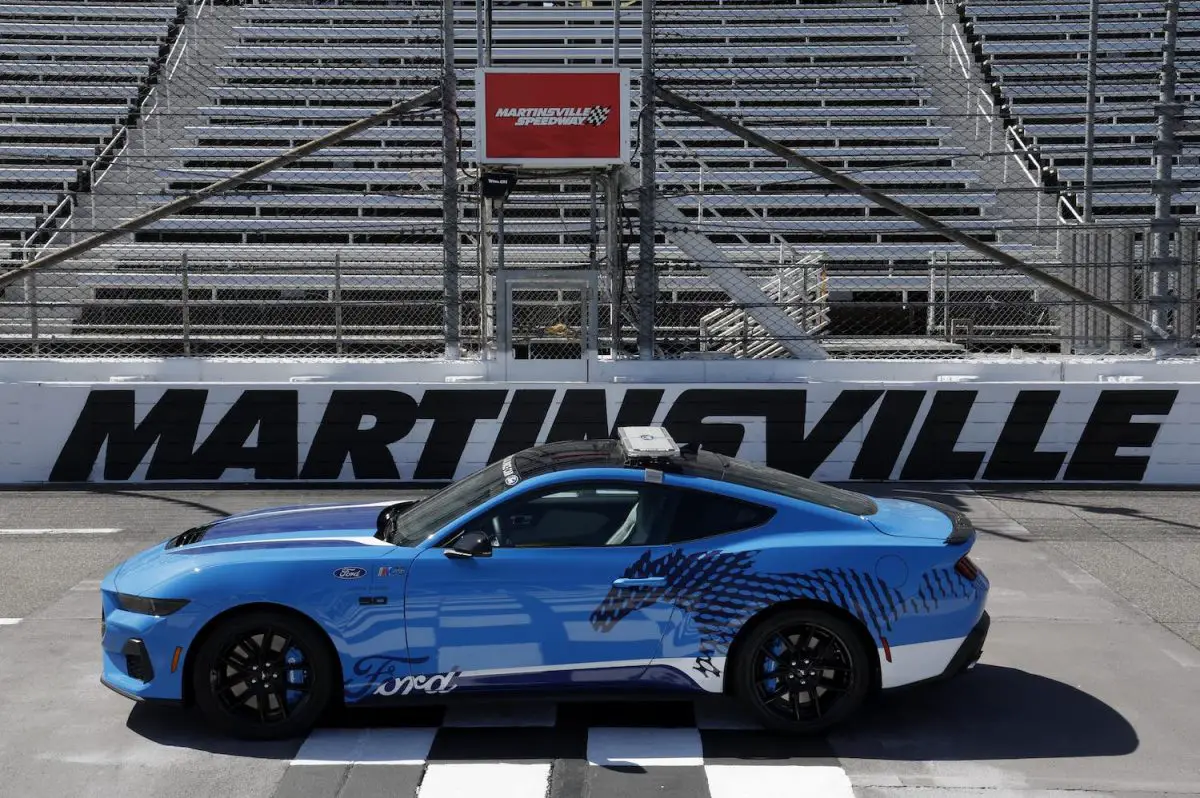 2024 Ford Mustang Pace Car Set To Debut At Martinsville