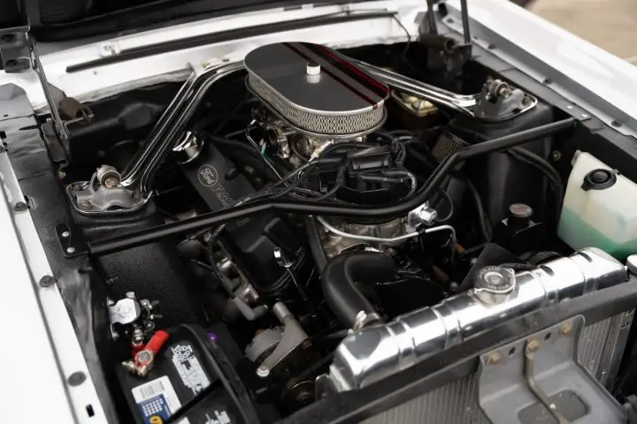 Custom 1967 Ford Mustang Count's Kustoms Counting Cars - Engine Bay 001