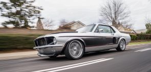 Custom 1967 Ford Mustang Count's Kustoms Counting Cars - Exterior 001 - Front Three Quarters