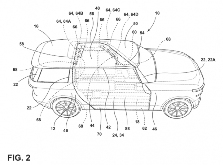 Ford Patent Gullwing-Style Doors For SUVs