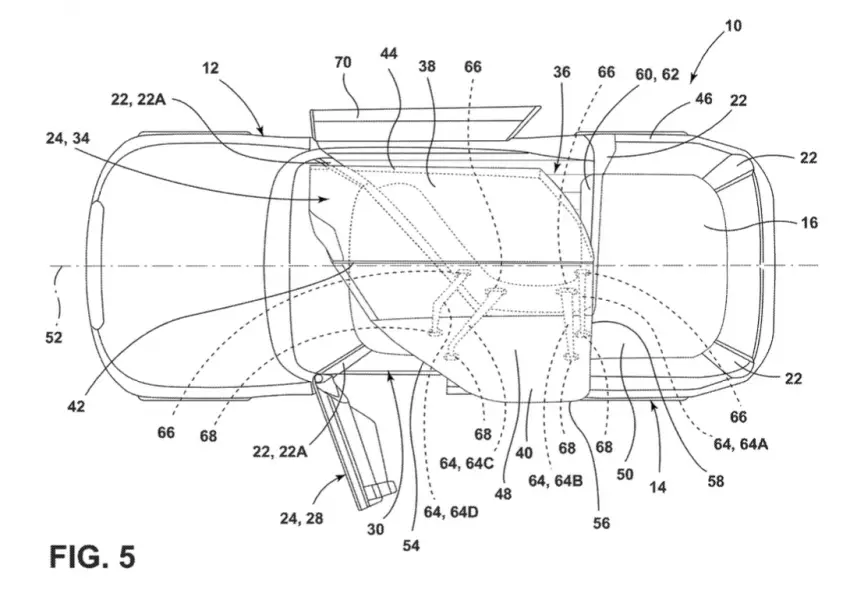 Patent Suggests Ford SUVs May Get Gullwing-Style Doors