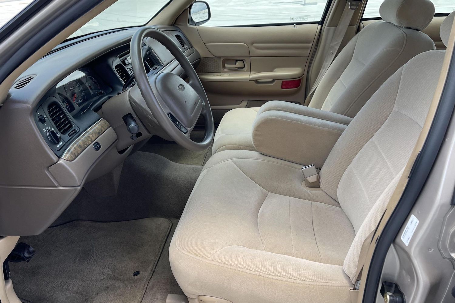 1998 Ford Crown Victoria With Under 13K Miles Up For Auction