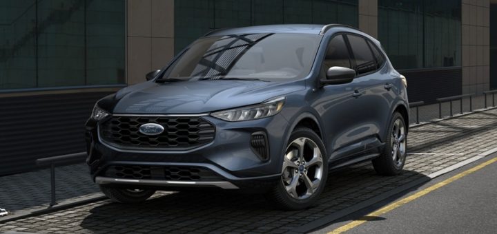 2023 Ford Escape PHEV In Vapor Blue: Live Photo Gallery