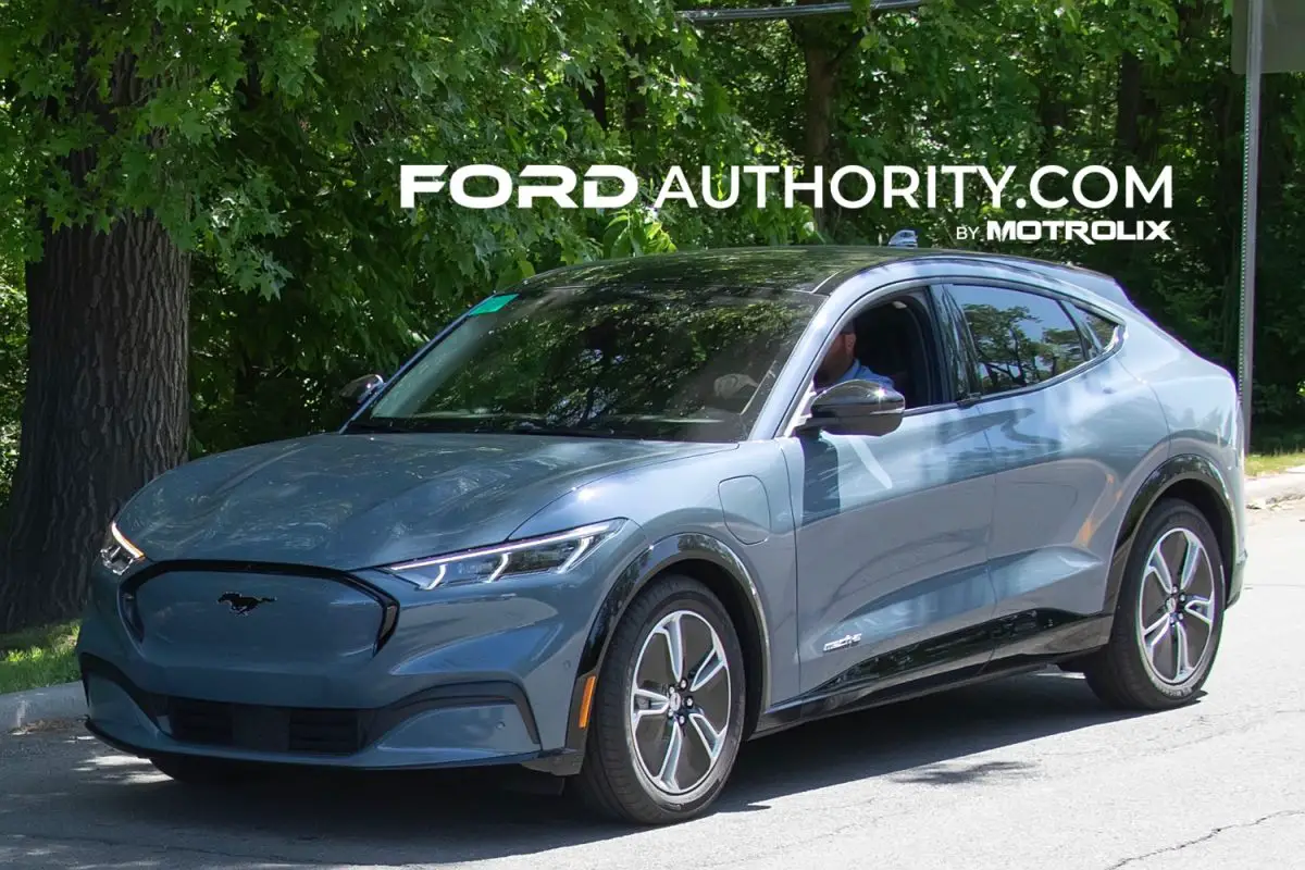 2023 Ford Mustang Mach-E Premium In Vapor Blue: Photos