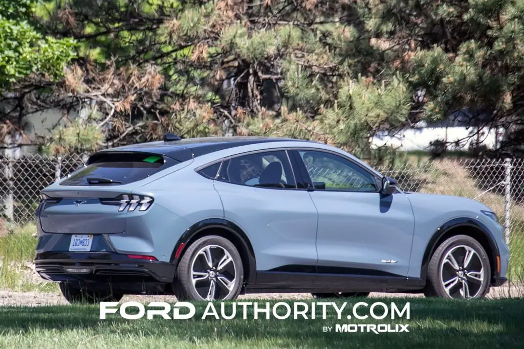 2023 Ford Mustang Mach-E Premium In Vapor Blue: Photos