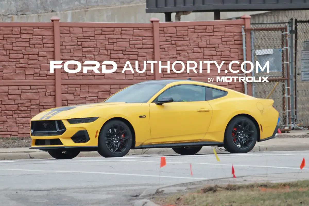 2025 Ford Mustang Drops Four Colors