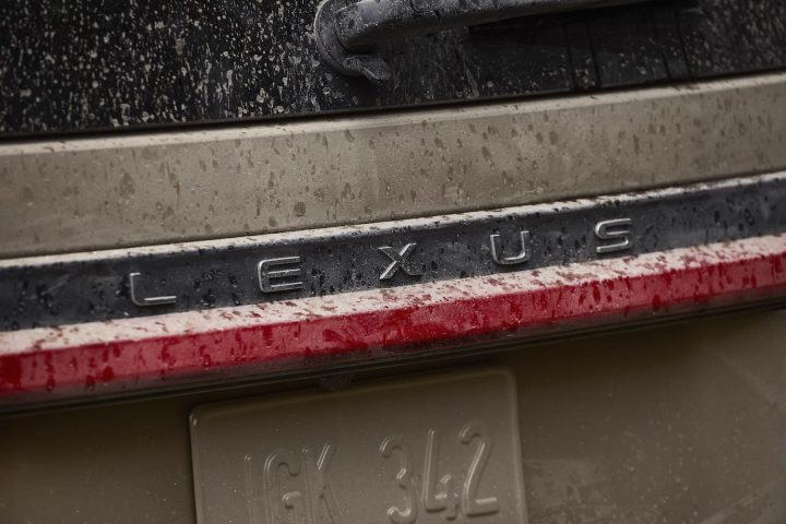 2024 Lexus GX Teaser - Exterior 002 - Rear
