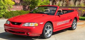 245-Mile 1994 Ford Mustang SVT Cobra Pace Car - Exterior 001 - Front Three Quarters