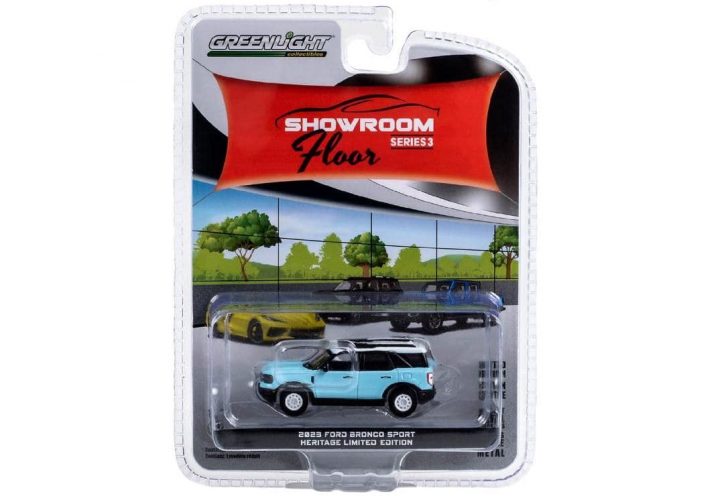 Ford Bronco Sport Heritage Limited Limited Greenlight Collectibles 1 64 Showroom Floor Series 3 - Exterior 001 - Side