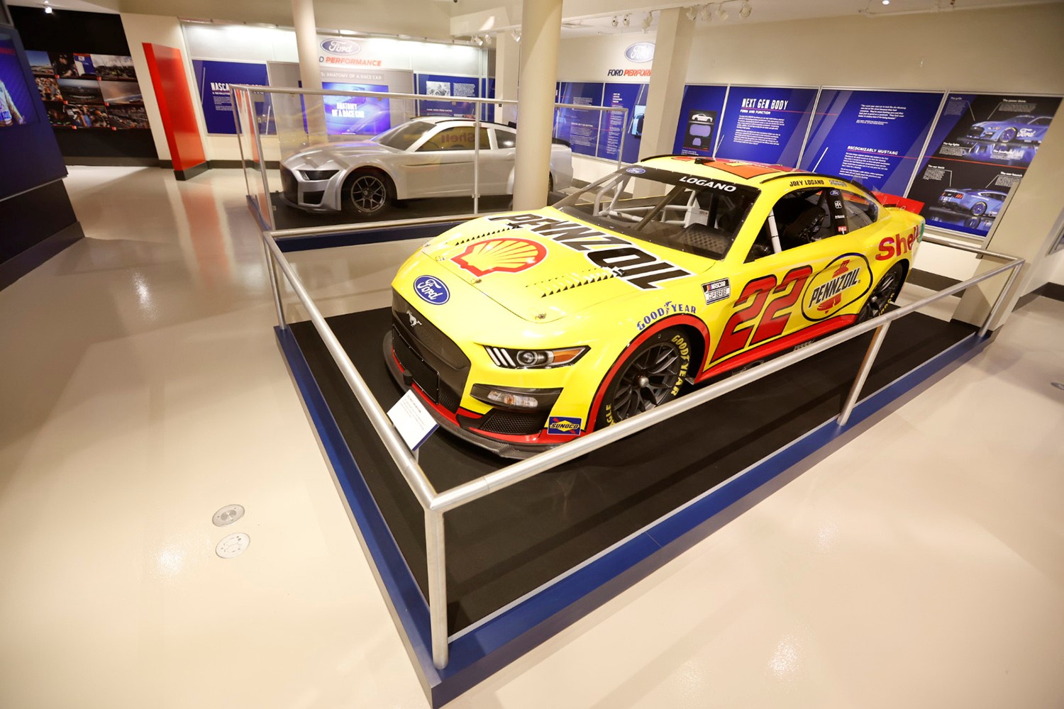 Next Gen Mustang Part Of New Exhibit At NASCAR Hall Of Fame