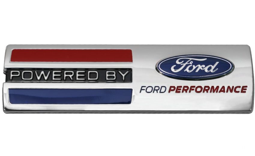 Black Powered By Ford Performance Badge Appears Online