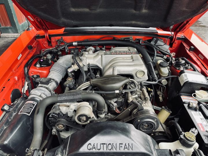 1993 Ford Mustang SVT Cobra With 2K MIles - Engine Bay 001