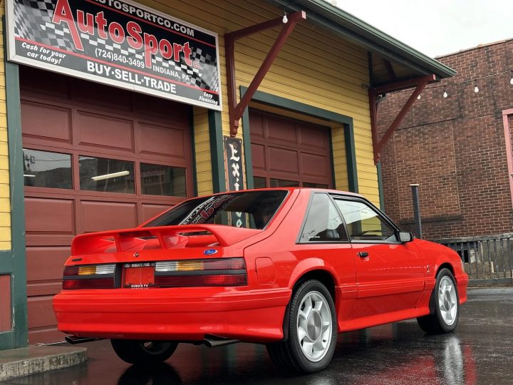 1993 Ford Mustang SVT Cobra With 2K MIles - Exterior 002 - Rear Three Quarters