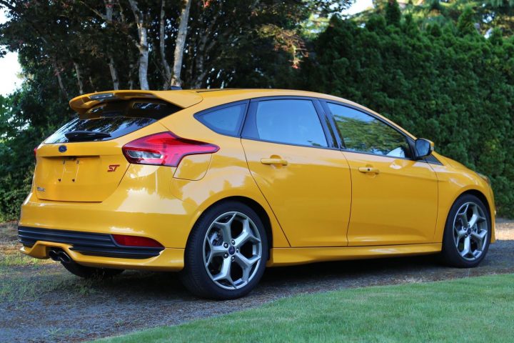 2016 Ford Focus ST With 30k Miles - Exterior 002 - Rear Three Quarters