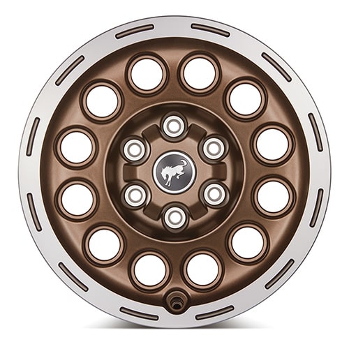 2021-2023 Ford Bronco 17x8 Inch Sinister Bronze Wheel Kit 002